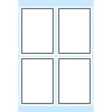 thumbnail of HERMA Buchetiketten, graue Randgestaltung, 40 x 55 mm