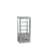 thumbnail of TEFCOLD Vitrina de exposición refrigerada, acero y vidrio, refrigeración profesional, Gris