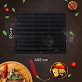 thumbnail of Placa de parrilla 48,5x40 cm/Antracita