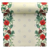 thumbnail of 6 Tischläufer, stoffähnlich, Airlaid 24 m x 40 cm "Winterly"