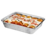 thumbnail of 100x Alu-Menüschalen Aluschalen ungeteilt  930 ml 227 x 177 x 30 mm