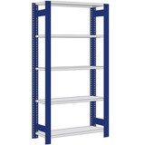 thumbnail of PROREGAL Fachbodenregal FALKE | Heavy-Duty | Grundregal | HxBxT 200x128x60cm | 5 Ebenen | Fachlast 350kg | Einseitig nutzbar | Rahmen Feuerrot