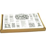 thumbnail of Hostelnovo - Fettabweisendes Zeitungspapier Design "Schachlegenden" 30 x 20 cm (500)