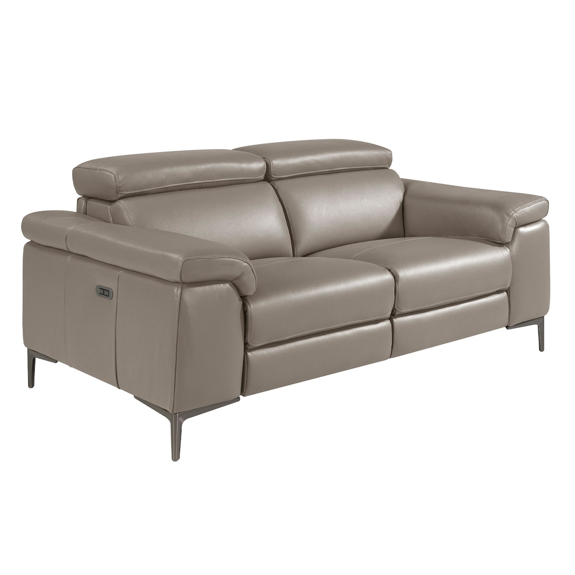 Angel Cerdá  2-Sitzer-Ledersofa mit Relax-Mechanismen 6121C