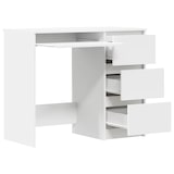 thumbnail of Bureau Blanc 90x45x76 cm Bois d’ingénierie Modèle Nova Ligne