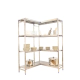 thumbnail of Estante de aço inoxidável corner SIMONINOX 4 prateleiras 2000x1360x500 mm