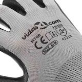 thumbnail of vidaXL Werkhandschoenen 24 pcs Grijs en zwart 8 / m Polyester