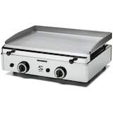 thumbnail of SAMMIC Plancha de gas de acero inoxidable, superficie de 583 x 395 mm mod. SPG-601. 2 quemadores.