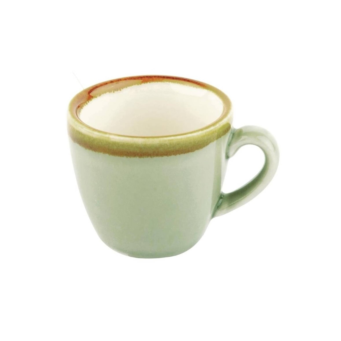 Taza de espresso de espuma coloreada Kiln Olympia 85ml - Juego de 6