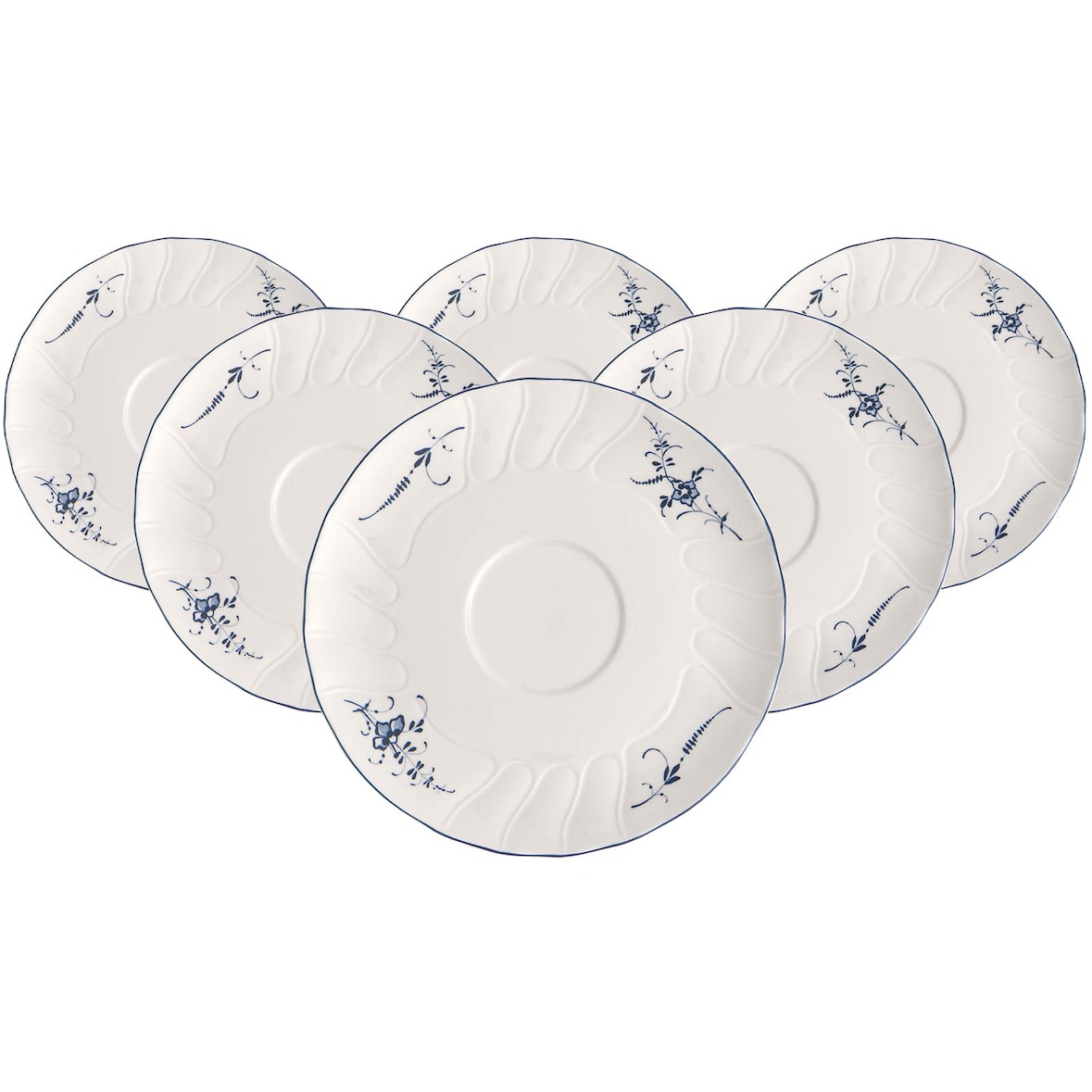 Villeroy & Boch Vieux Luxembourg Suppen-Untertasse ø 18,6 cm 6er Set