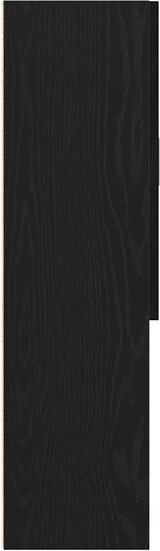 thumbnail of vidaXL Waschmaschinenschrank Schwarz Eichen-Optik 70,5x25,5x90 cm
