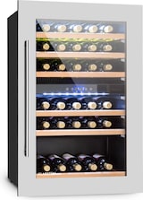 thumbnail of Klarstein Vinsider 35D Einbau-Weinkühlschrank 128 Liter 41 Weinflaschen 2 Zonen Edelstahl