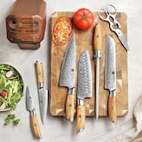 thumbnail of XinZuo - Damascus messenset 8-delig - B37 Lan series