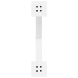 thumbnail of Pieds De Table Basse En Forme De X, 2 Pièces, Blanc, 60 X (42 43) Cm, Acier