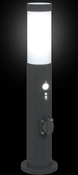 thumbnail of vidaXL Pollerleuchten mit Sensor&Steckdose 3er 50 cm Edelstahl IP44
