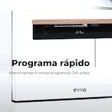 thumbnail of Lavavajillas EVVO Mini D, 6 Cubiertos, 8 Programas, Blanco, Ancho 550 mm