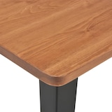 thumbnail of Helloshop26 - Hoher Bar-/Bistrotisch schwarz 108 cm Kiefernholz und Stahl 0902113