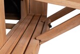 thumbnail of Strandkorb - bene living - Borkum XL Teak Bullauge - PE grau - Modell 537 - 2,5-Sitzer inkl. Liftersystem