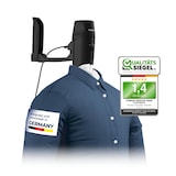 thumbnail of CLEANmaxx Hemdenbügler PRO KOMPAKT - easy an die Tür hängen & automatisch bügeln - schwarz/silber