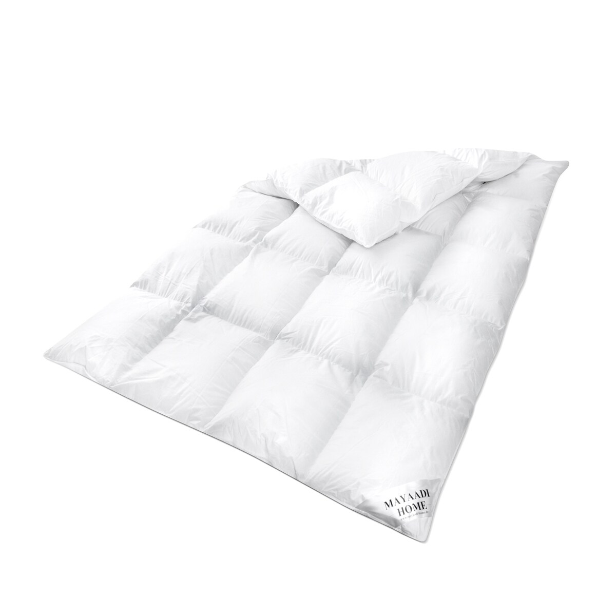 HS86 WINTER Daunendecke Bettdecke Oberbett Decke 70 % Daunen - 30 % Federn 155x220 cm 2600g