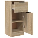 thumbnail of Helloshop26 - Buffet bahut commode armoire meuble de rangement organisateur cuisine salle de séjour salon sonoma 30 x 30 x 70 cm 02_0031498