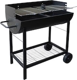 thumbnail of BS COM Barbecue a carbonella in Acciaio cm 103 5x48x95 103x48x95 cm Nero