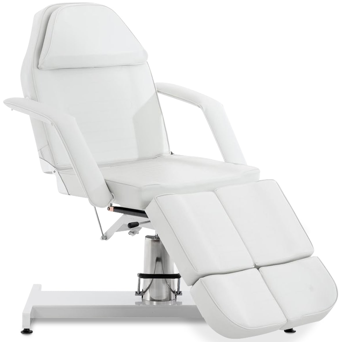 Hydraulische Kosmetikliege Split weiß