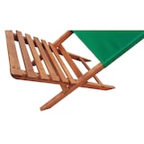 thumbnail of Klappstuhl Strandstuhl Anglerstuhl Gartenstuhl Stuhl zum Zusammenstecken grüner Bezug V-10-352
