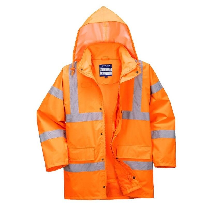 Portwest - Parka respirante interactive orange HV RIS Orange Taille 3XL