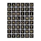 thumbnail of HERMA Buchstaben 4130 13x13mm A-Z go/sw 96 St./Pack.
