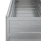 thumbnail of vidaXL Garten-Hochbeet 100x40x77 cm Verzinkter Stahl Silber