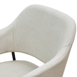 thumbnail of SVITA SCARLETT 2er Set Esszimmerstühle Armlehnstuhl Polsterstuhl Stoff Weiß