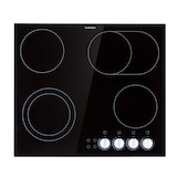 thumbnail of EasyCook Keramikkochfeld 6100W Drehregler schwarz Schwarz