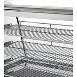thumbnail of METRO PROFESSIONAL Tafelmodel warmhoudvitrine GHV1130, 85.6 x 56.8 x 68.6 cm, 130 L, zilver