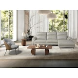 thumbnail of Angel Cerdá Ovaler Couchtisch aus Nussbaumholz 2142C