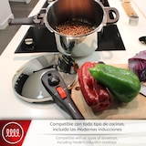 thumbnail of Magefesa Practika Plus - Set de Ollas Express Rápidas 4 + 6L, Acero Inoxidable 18/10, Sensor de Presión, Inducción, Cocina Sana, Cierre Seguro