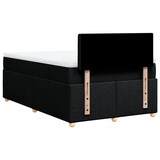 thumbnail of vidaXL Boxspringbett mit Matratze Schwarz 120x200 cm Stoff