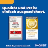 thumbnail of Exquisit Gefierschrank, Tiefkühlschrank, 177 Liter, 4 Gefrierschubladen, 2 Gefrierfächer, 4-Sterne-Gefrieren, GS230-H-050D weiss