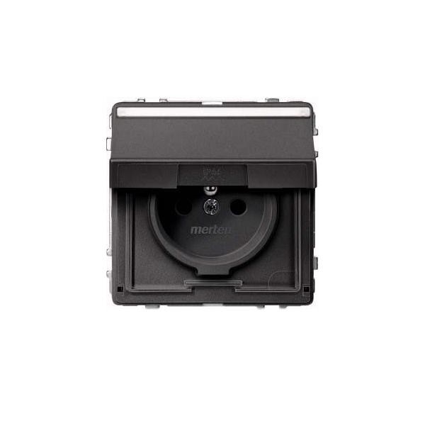 Merten SCHUKO-Steckdose anth MEG2312-7214