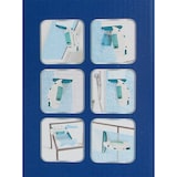 thumbnail of Leifheit 51016 Dry & Clean Fenstersauger Komplettset 4 teilig