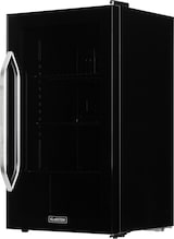 thumbnail of Beersafe XXL Onyx Kühlschrank 80 Liter 3 Böden Panoramaglastür Schwarz