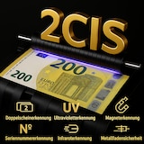 thumbnail of BEITZ BS-950A Geldzählmaschine für Scheine + BS-P30 Thermodrucker | Banknotenzähler mit 2-Taschen | 9-facher Falschgelderkennung & Druckfunktion