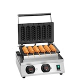 thumbnail of Gaufrier Bartscher Lolly 600, 6 gaufres en épi – 230V, 1800W - MONO