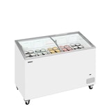 thumbnail of TEFCOLD Eiscrem-Gefriertruhen IC401SCEB 352l Weiß