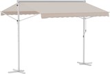 thumbnail of Toldo de Pie 300x295x255 cm Ajustable Portátil Poliéster Jardín Terraza Beige