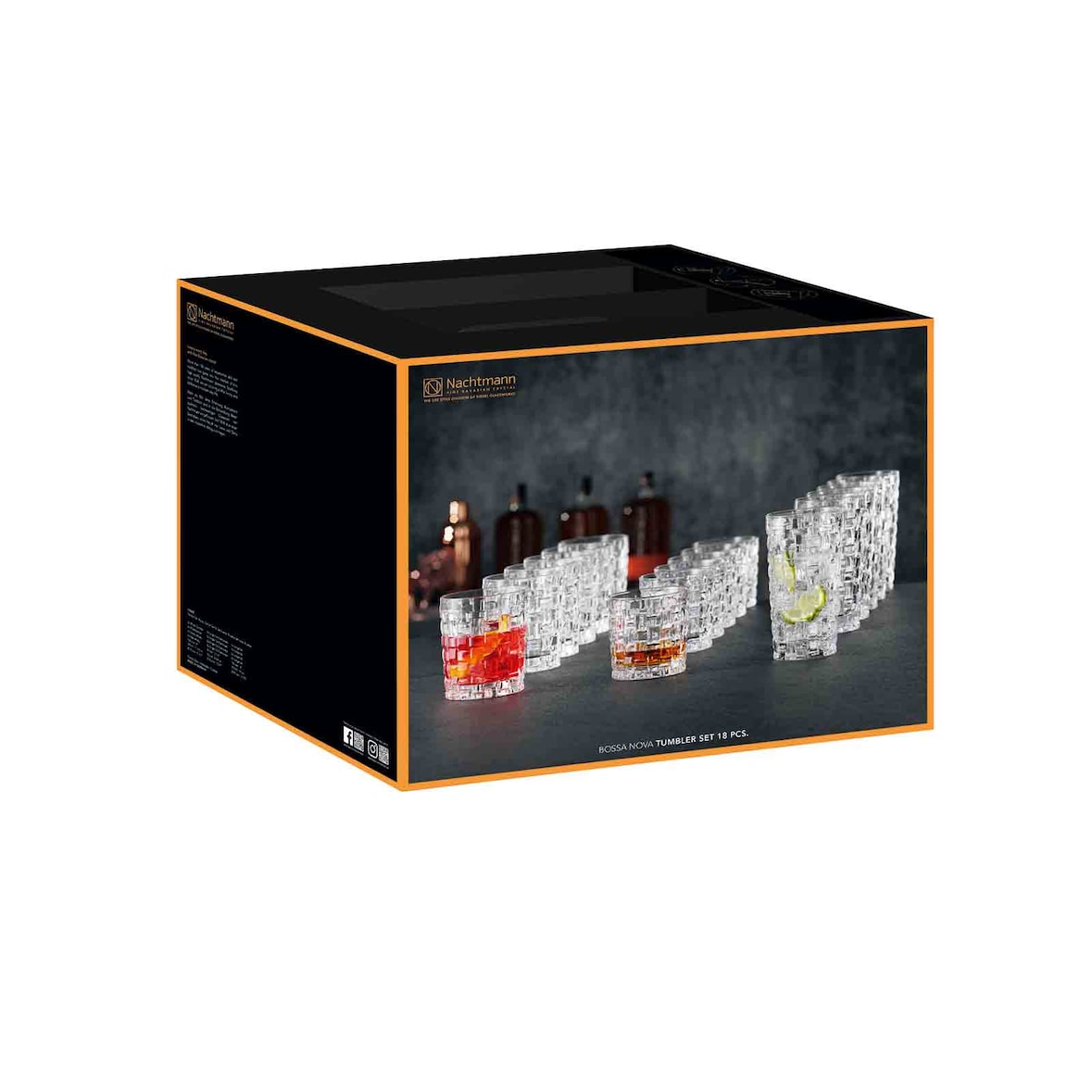 Nachtmann Bossa Nova Barware Gläser Set 18-teilig