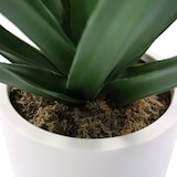 thumbnail of Kunstpflanze / Topfpflanze AGAVE 45 cm Kunststoff grün hjh OFFICE