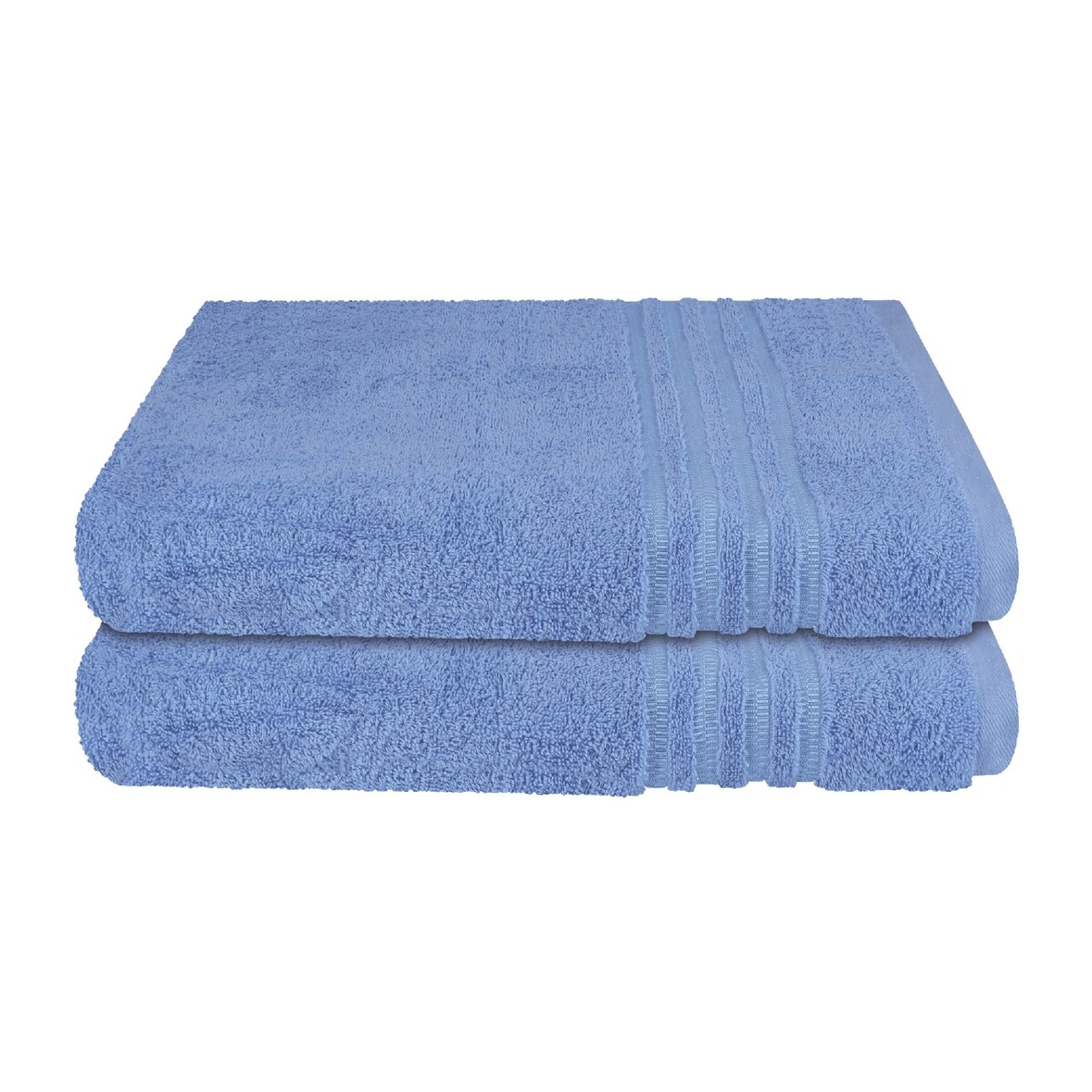 Schiesser Duschtuchset Milano - 2-teilig - 70 x 140 cm - Hellblau