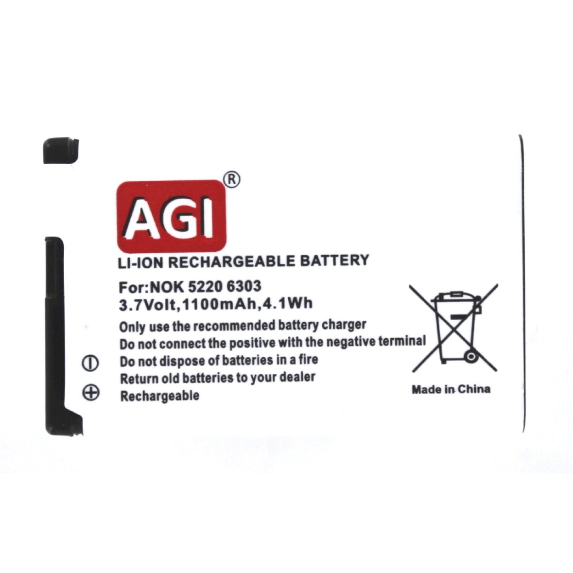 Akku kompatibel mit Nokia C5-00