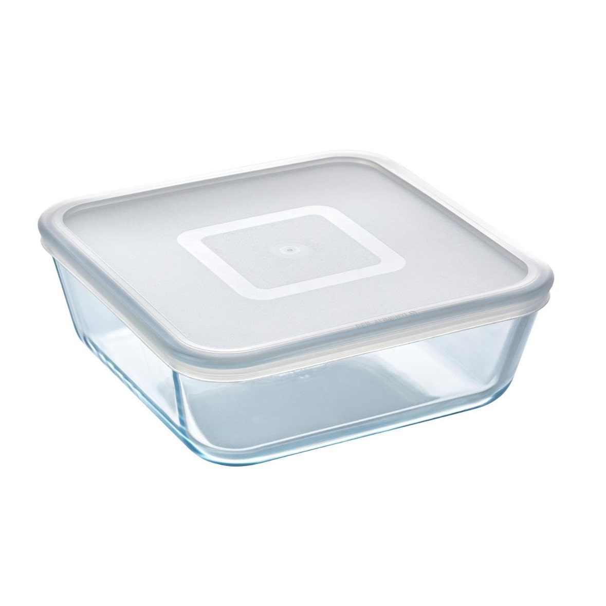 Pyrex Récipient Carré 20 X 20 X 8 Cm - 2 L Cook&Freeze